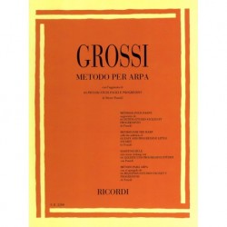 Maria Grossi - Metodo Per Arpa - Harp - Recueil