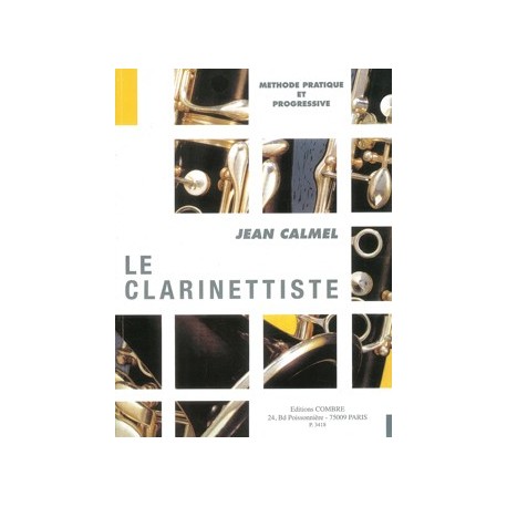 Jean Calmel - Le Clarinettiste - méthode - Clarinette - Recueil