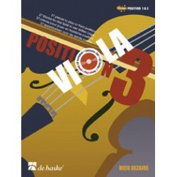 Nico Dezaire - Viola Position 3 - Viola - Recueil + CD