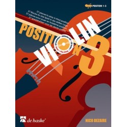 Nico Dezaire - Violin Position 3 - Violon - Recueil + CD