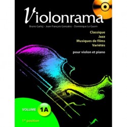 Bruno Garlej - Violonrama Volume 1A - Violon - Recueil + CD