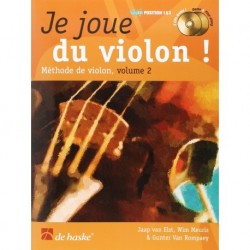 Wim Meuris/Jaap van Elst/Gunter van Rompaey - Je joue du violon ! Vol. 2 - Violon - Recueil + CD