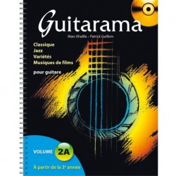P. Guillem - Guitarama Volume 2A - Guitare - Recueil + CD