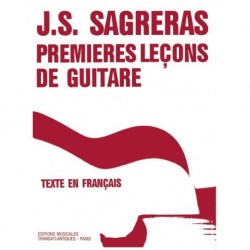 Julio Sagreras - Premières Leçons De Guitare - Guitare - Recueil
