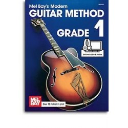 Mel Bay - Modern Guitar Method Grade 1 - Guitare - Recueil + Enregistrement(s) en ligne