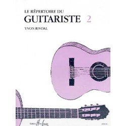 Yvon Rivoal - Répertoire du Guitariste Vol.2 - Guitare - Recueil