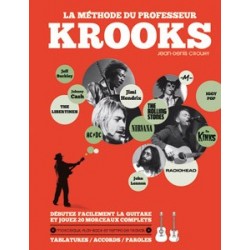 J-D Crouhy - La Méthode du Professeur Krooks - Guitare - Recueil + CD