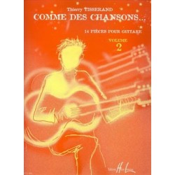 Tisserand - Comme Des Chansons 2 - Guitare - Recueil + CD