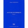 Robert Soubeyran - Lectures Rythmiques - Volume 1 - Solfege - Recueil