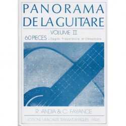 Rafaël Andia - Panorama De La Guitare - Vol. 2 - Guitare - Recueil