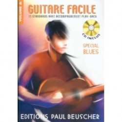 Guitare facile Vol.4 spécial blues - Guitare - Recueil + CD