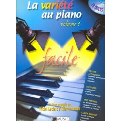 Michel Leclerc/Thierry Masson - La variété au piano Vol.1 - Piano - Recueil + CD