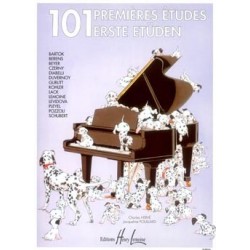 Charles Hervé/Jacqueline Pouillard - 101 Premieres Etudes - Piano - Recueil
