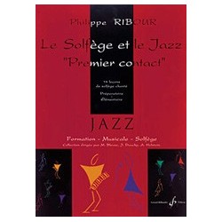 Philippe Ribour - Solfege Et Jazz, 1Er Contact - Solfege - Recueil