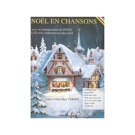 Jean-Marc Versini - Noël en chansons - Piano - Recueil + CD