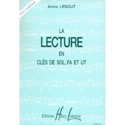 Annie Ledout - Manuel de lecture - Éducation musicale - Recueil