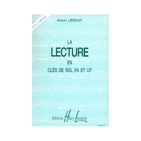 Annie Ledout - Manuel de lecture - Éducation musicale - Recueil