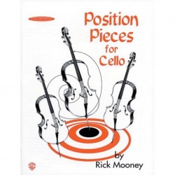Rick Mooney - Position Pieces for Cello, Book 1 - Cello - Recueil