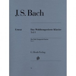Johann Sebastian Bach - Das Wohltemperierte Klavier Teil I BWV 846-869 - Piano - Recueil