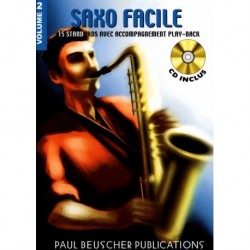 Saxophone facile Vol.2 - Saxophone - Recueil + CD