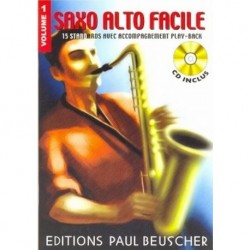 Saxophone facile Vol.1 - Saxophone - Recueil + CD
