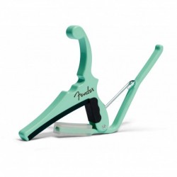 Kyser KGEFSGA - Capodastre pour guitare électrique Fender Surf Green