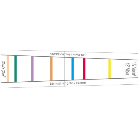 Gewa 414889 - Repères pour touche violon 3/4 et Alto 13"