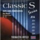Thomastik-Infeld 656687 - Jeu de cordes Classic 16-39 filet plat Rope Core pour guitare électrique