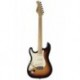 Prodipe Guitars ST80 LH MA SUNB - Guitare electrique HSS type Strat sunburst gaucher