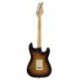 Prodipe Guitars ST80 LH MA SUNB - Guitare electrique HSS type Strat sunburst gaucher