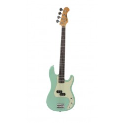 Prodipe Guitars PB80 RA SG - Guitare basse type Precision Bass couleur Surf Green