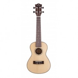 Prodipe Guitars BC320 - Ukulele Concert (Dos bombé) en Epicéa massif