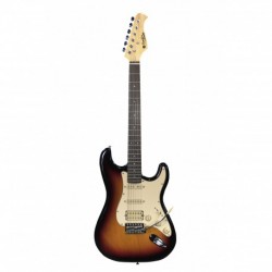 Prodipe Guitars ST83 RA SUNB - Guitare electrique HSS type Strat sunburst
