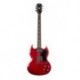 Prodipe Guitars GS 300 WR WINE RED - Guitare electrique type SG Wine Red