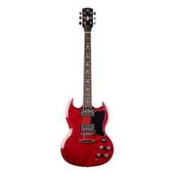 Prodipe Guitars GS 300 WR WINE RED - Guitare electrique type SG Wine Red