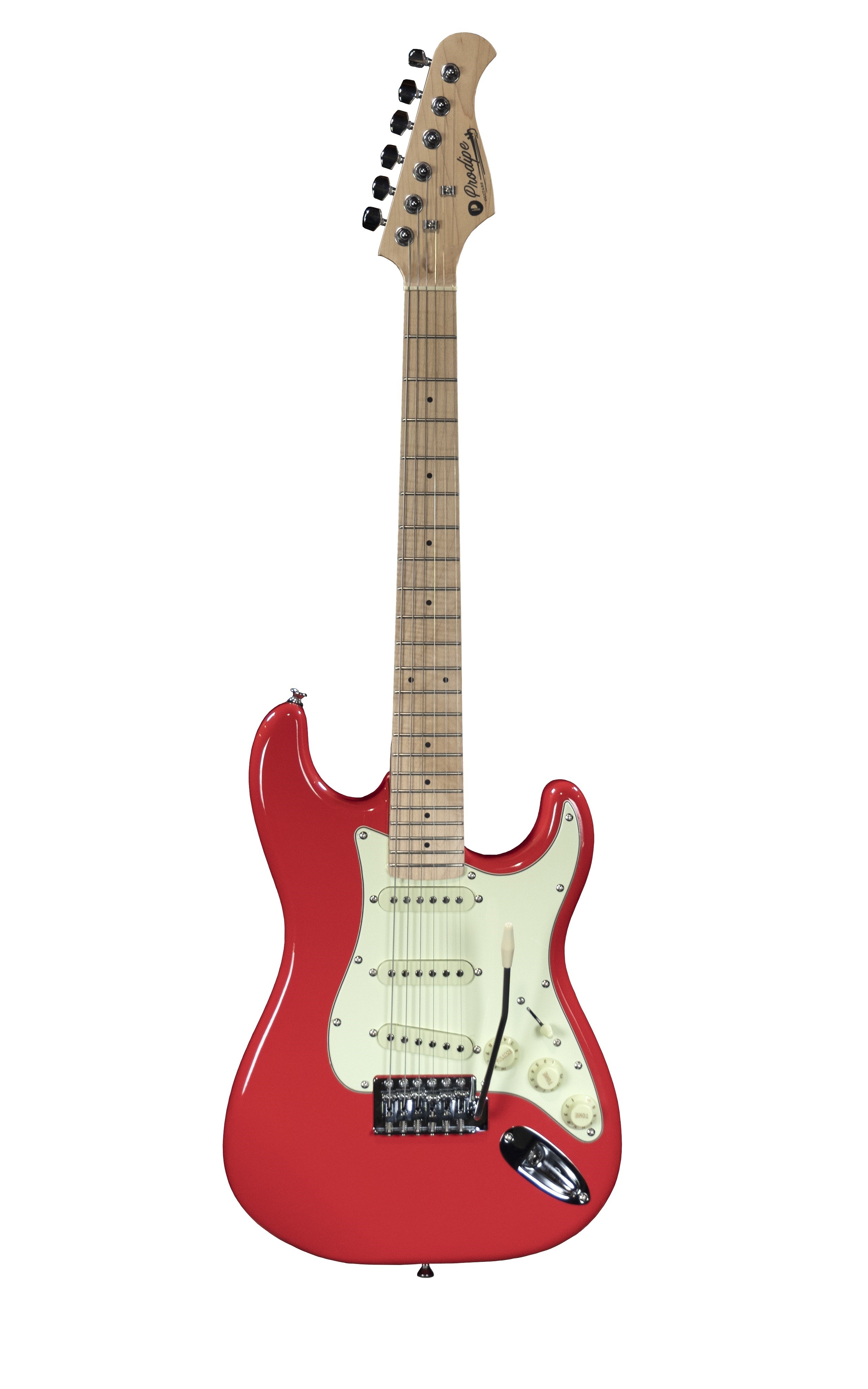 Prodipe Guitars STJUNIOR FR - Guitare électrique 3/4 Fiesta Red + Housse