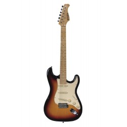 Prodipe Guitars ST80 MA SUNB - Guitare électrique SSS Sunburst