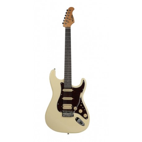 Prodipe Guitars ST83 RA VW - Guitare electrique HSS type Strat Vintage White