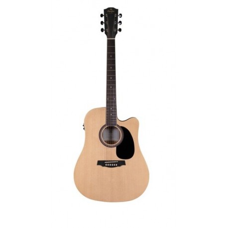 Prodipe Guitars SD25 CEQ - Guitare électro-acoustique Dreadnought Cut