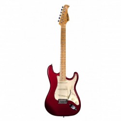 Prodipe Guitars ST80 MA CAR - Guitare électrique stratocaster SSS Candy Red