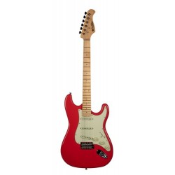 Prodipe Guitars ST80 MA FR - Guitare électrique stratocaster SSS Fiesta Red