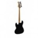 Prodipe Guitars JB80 MA BLACK - Basse électrique Jazz Bass 4 cordes Black