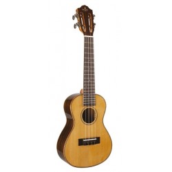 Prodipe Guitars BC420 - Ukulele Concert (Dos bombé) 23'' Cèdre massif + Housse