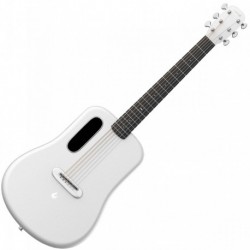 Lava Music LA-0075 - Guitare électro-acoustique 36” LAVA ME 3 White avec housse Space Bag