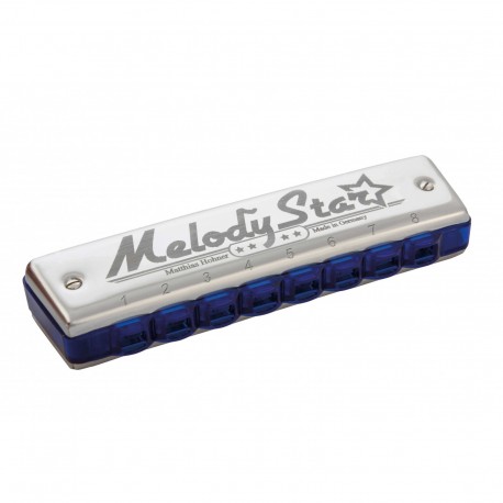 Hohner 904/16 C - Harmonica diatonique Melody Star 8 trous Relief "débutant" en Do