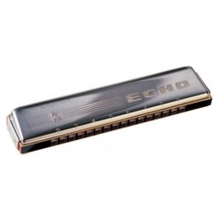 Hohner 2209/28 C - Harmonica diatonique Echo Tremolo Droit 14 notes en Do