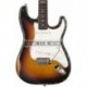 LTD ST203-3TS - Guitare électrique noire forme stratocaster