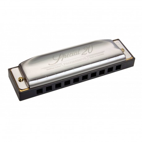 Hohner 560/20 A - Harmonica diatonique Special 20 10 trous en La