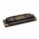 Hohner M666 - Harmonica diatonique Ozzy Osbourne 10 trous en Do