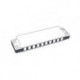 Hohner M666 - Harmonica diatonique Ozzy Osbourne 10 trous en Do